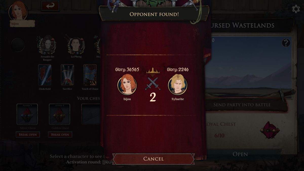 Скриншот 6 к игре Ash of Gods: Arena