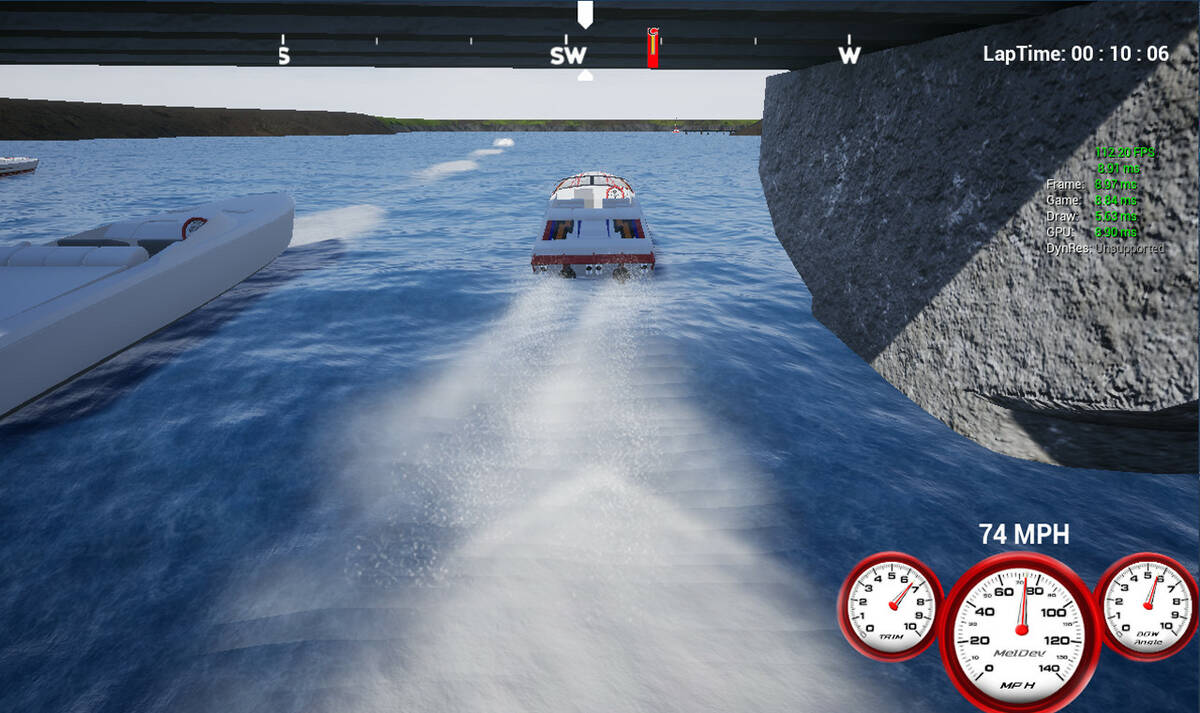 Скриншот 6 к игре MelDEV Power Boat Racing
