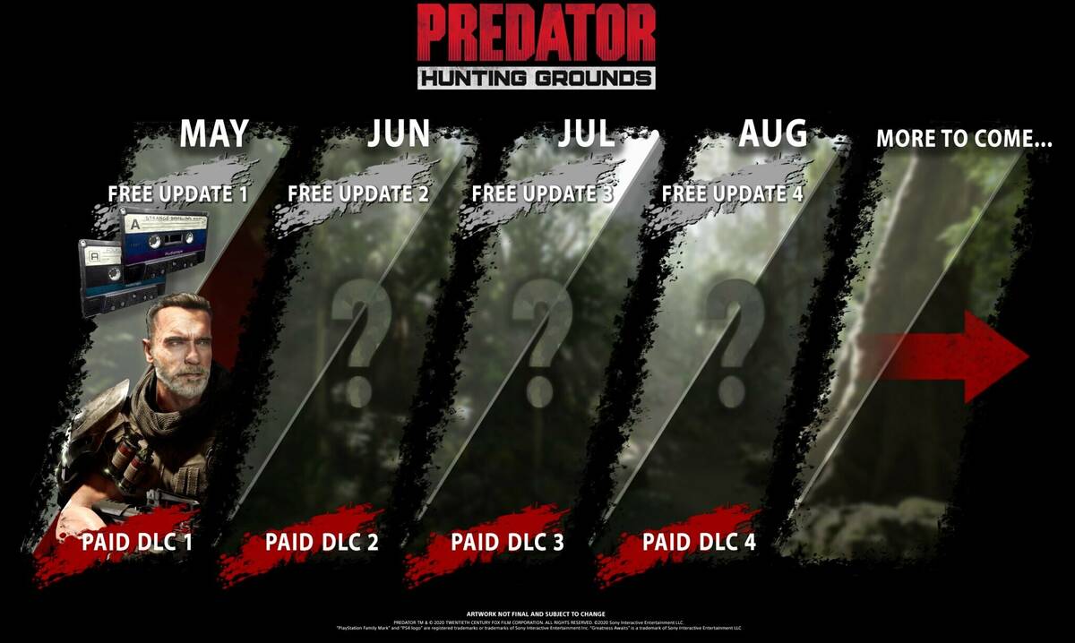 Первое DLC для Predator: Hunting Grounds позволит сыграть за «Железного Арни»
