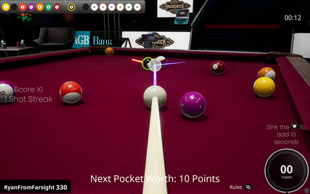 Скриншот 8 к игре Brunswick Pro Billiards
