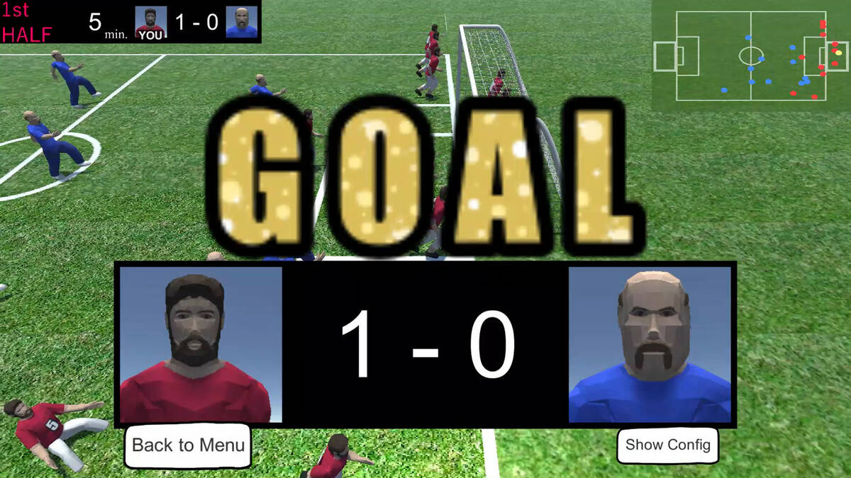 Скриншот 5 к игре Oneteam Soccer