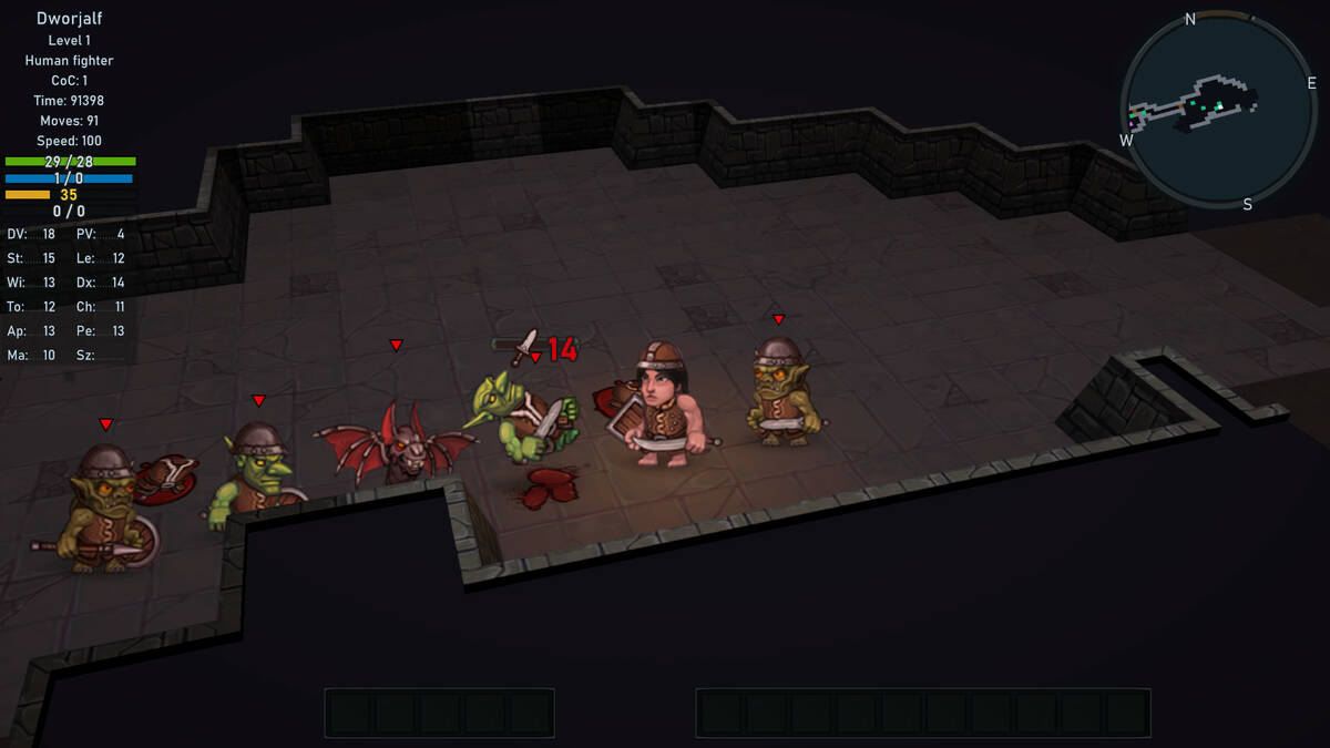 Скриншот 7 к игре Ultimate ADOM - Caverns of Chaos