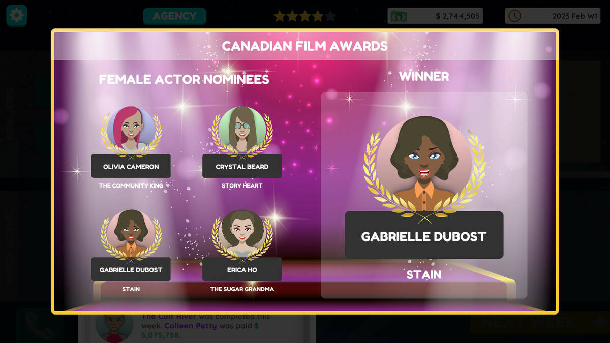 Скриншот 7 к игре Actor Tycoon 2