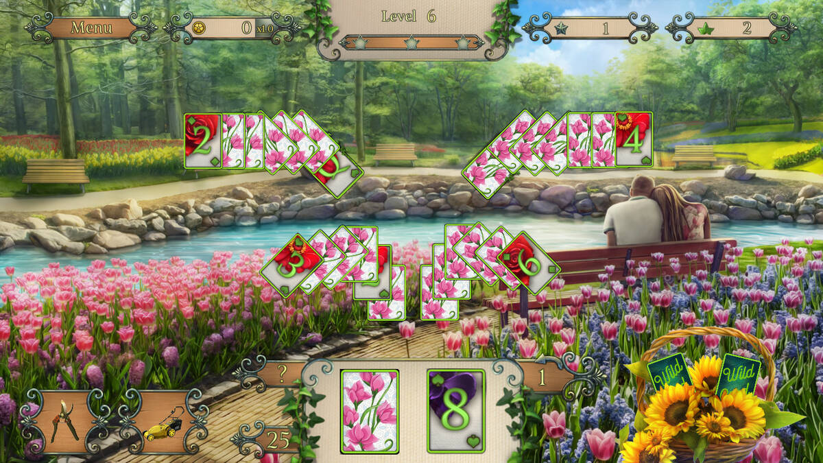 Скриншот 5 к игре Flowers Garden Solitaire