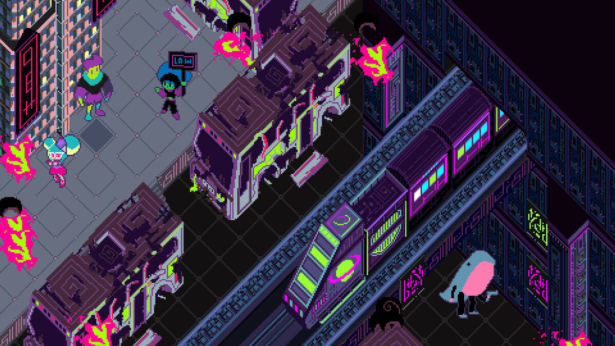Скриншот 6 к игре Keylocker | Turn Based Cyberpunk Action