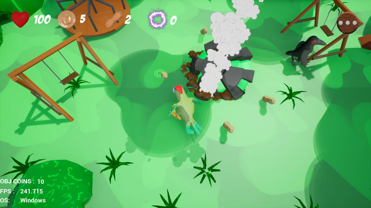 Скриншот 6 к игре Sqwark! A Nutty Adventure