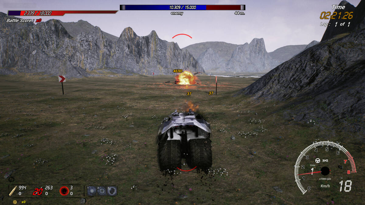 Скриншот 5 к игре Enga Extreme Battle Race