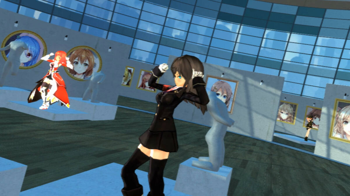 Скриншот 5 к игре VR GALLERY - Cute Anime Girl Exhibition