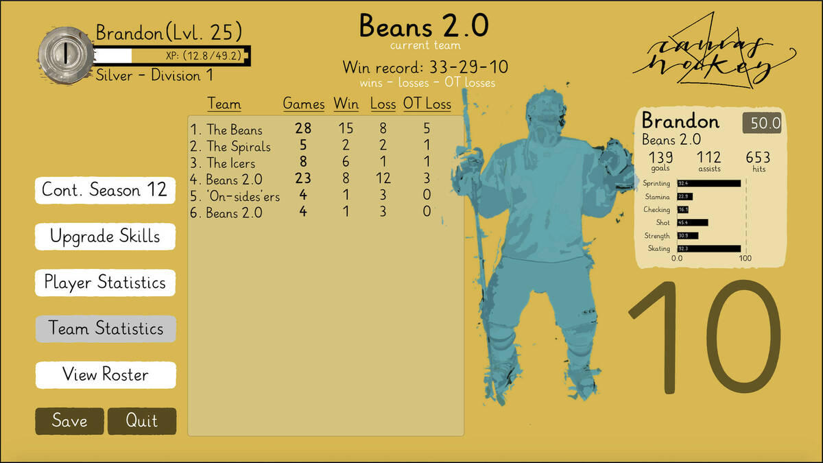 Скриншот 6 к игре Canvas Hockey