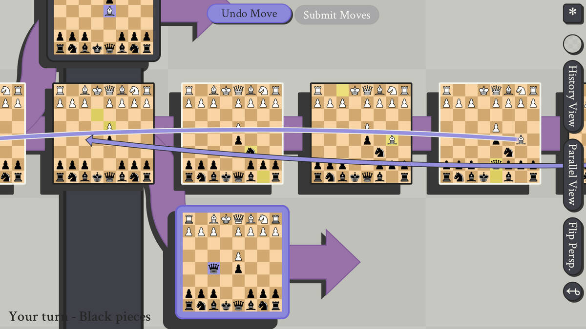 Скриншот 5 к игре 5D Chess With Multiverse Time Travel