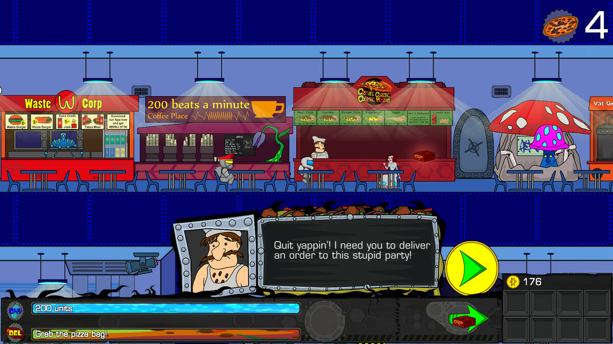Скриншот 6 к игре Costa's Classic Cosmic Pizzas