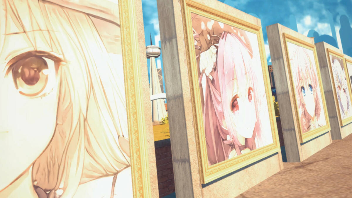 Скриншот 7 к игре VR City Exhibition - Cute Anime Girls