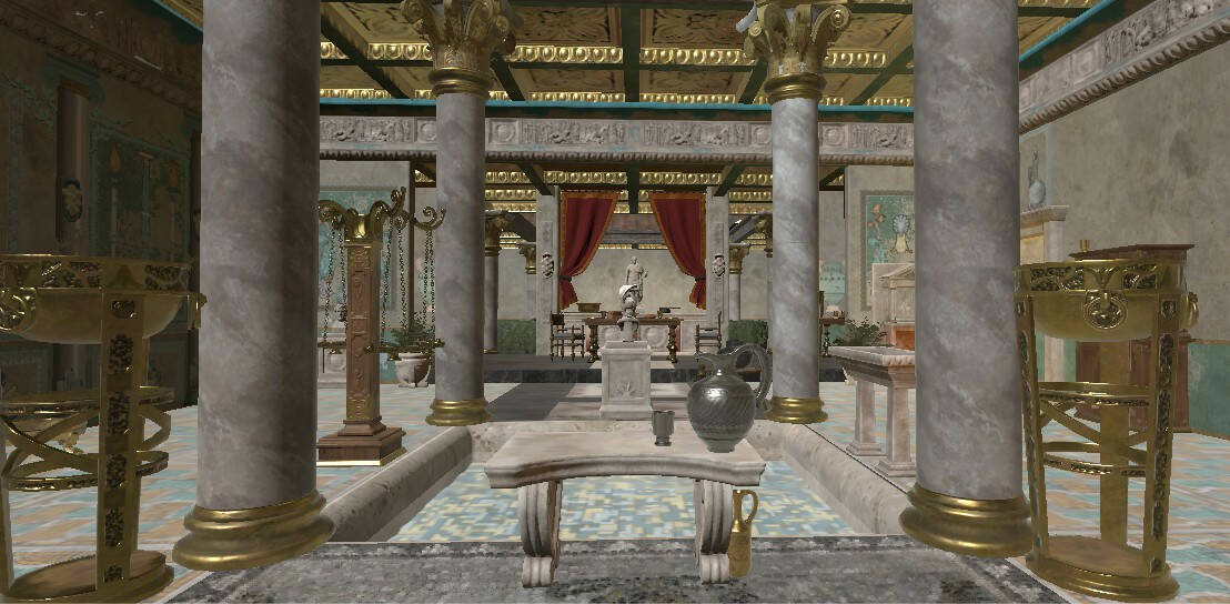 Скриншот 6 к игре VR Travelling in the Roman Empire (VR Rome Time machine travel in history)