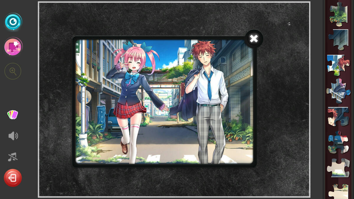 Скриншот 5 к игре Anime Jigsaw Puzzles