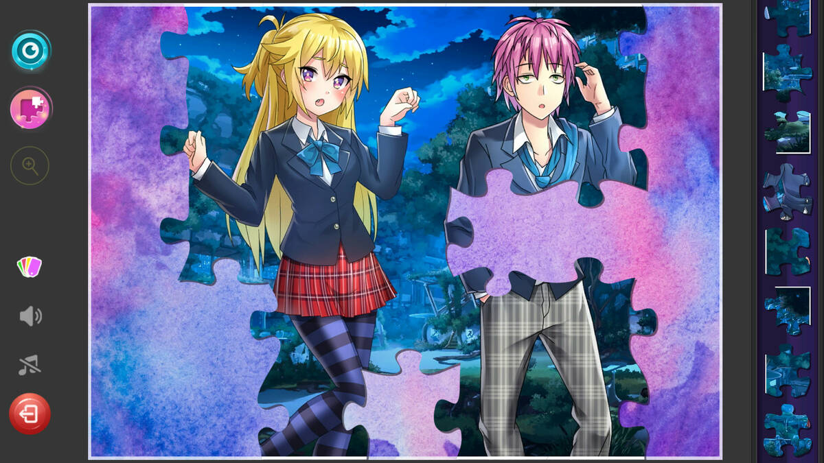Скриншот 7 к игре Anime Jigsaw Puzzles