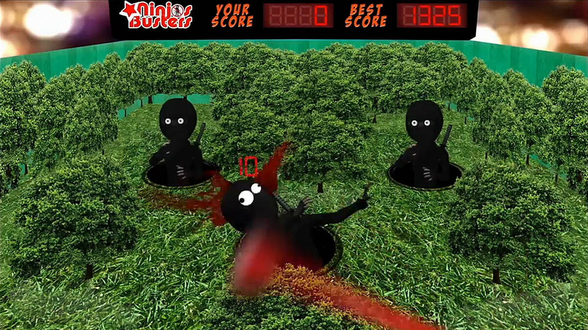 Скриншот 5 к игре Ninjas Busters: Whack A Ninja