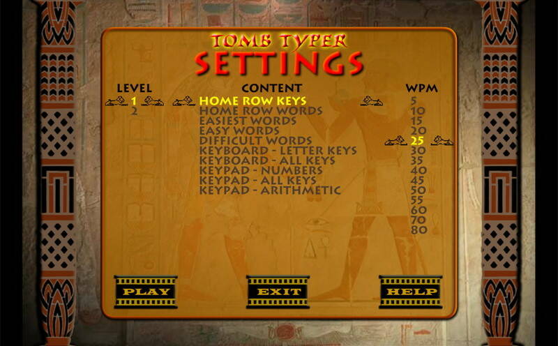Скриншот 6 к игре Tomb Typing
