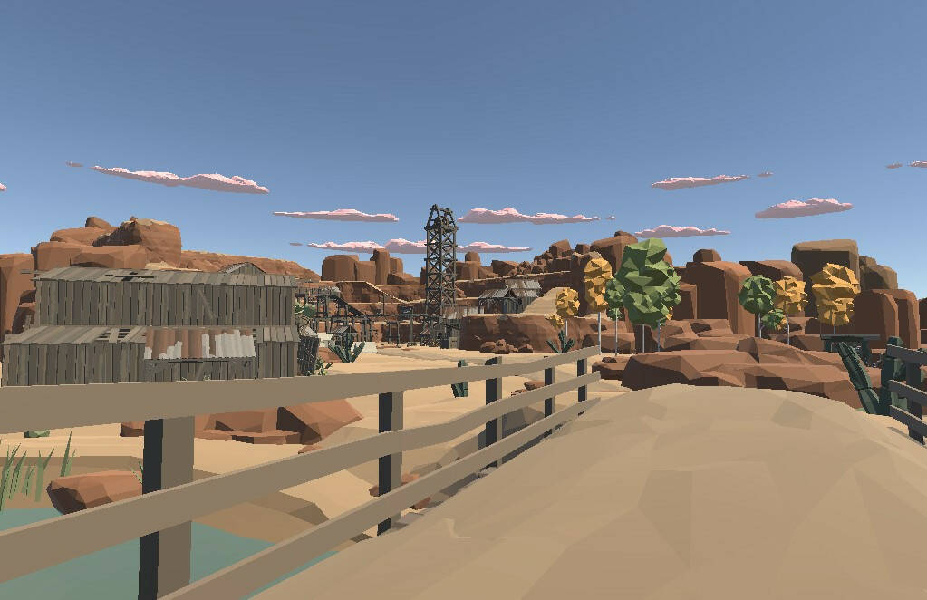 Скриншот 5 к игре Once upon a time in the Gold Rush VR: shoot and ride