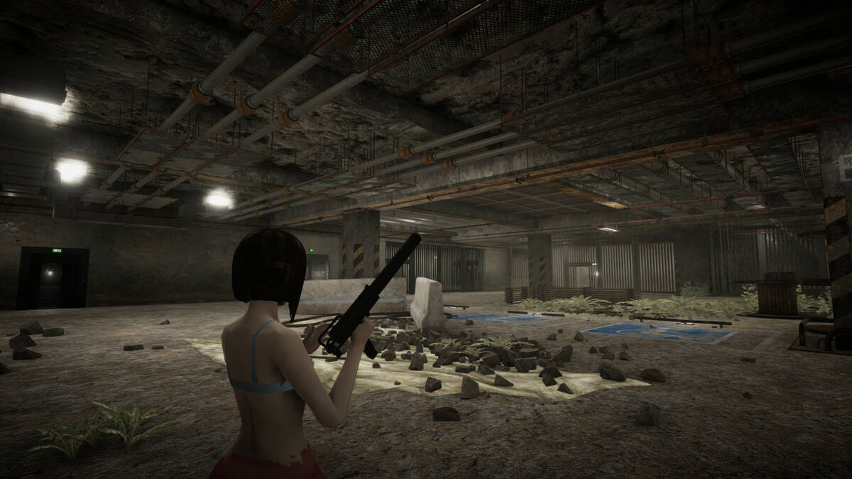 Скриншот 5 к игре Walking Girl: Dead Parking