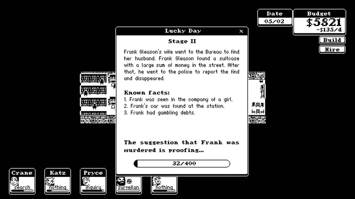Скриншот 8 к игре DETECTIVE TYCOON