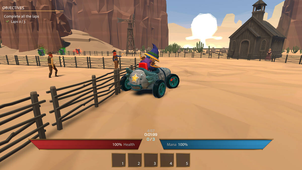 Скриншот 6 к игре Spell Karts