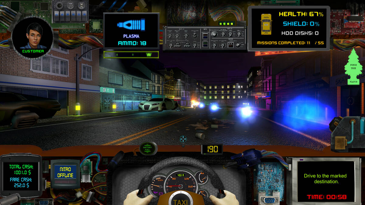 Скриншот 5 к игре CyberTaxi