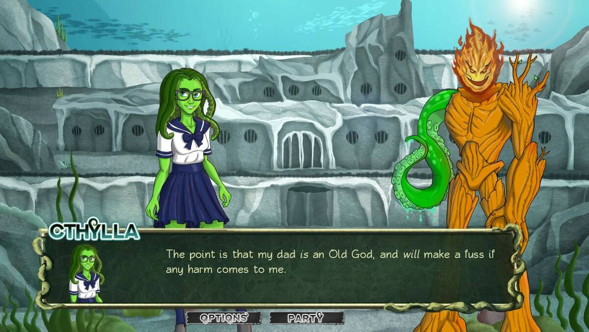 Скриншот 5 к игре Mythos Ever After: A Cthulhu Dating Sim