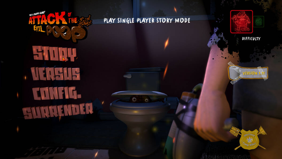 Скриншот 7 к игре ATTACK OF THE EVIL POOP VR