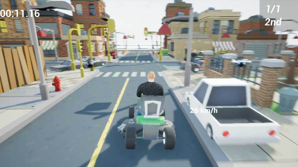 Скриншот 7 к игре Lawnmower Game: Racing