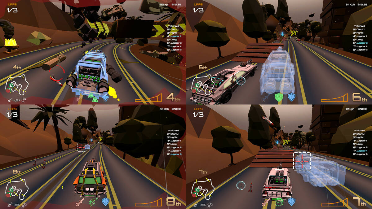Скриншот 6 к игре Motor Strike: Racing Rampage
