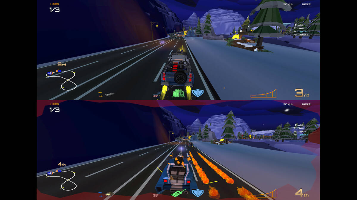 Скриншот 8 к игре Motor Strike: Racing Rampage