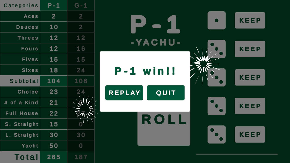 Скриншот 5 к игре Yachu Dice