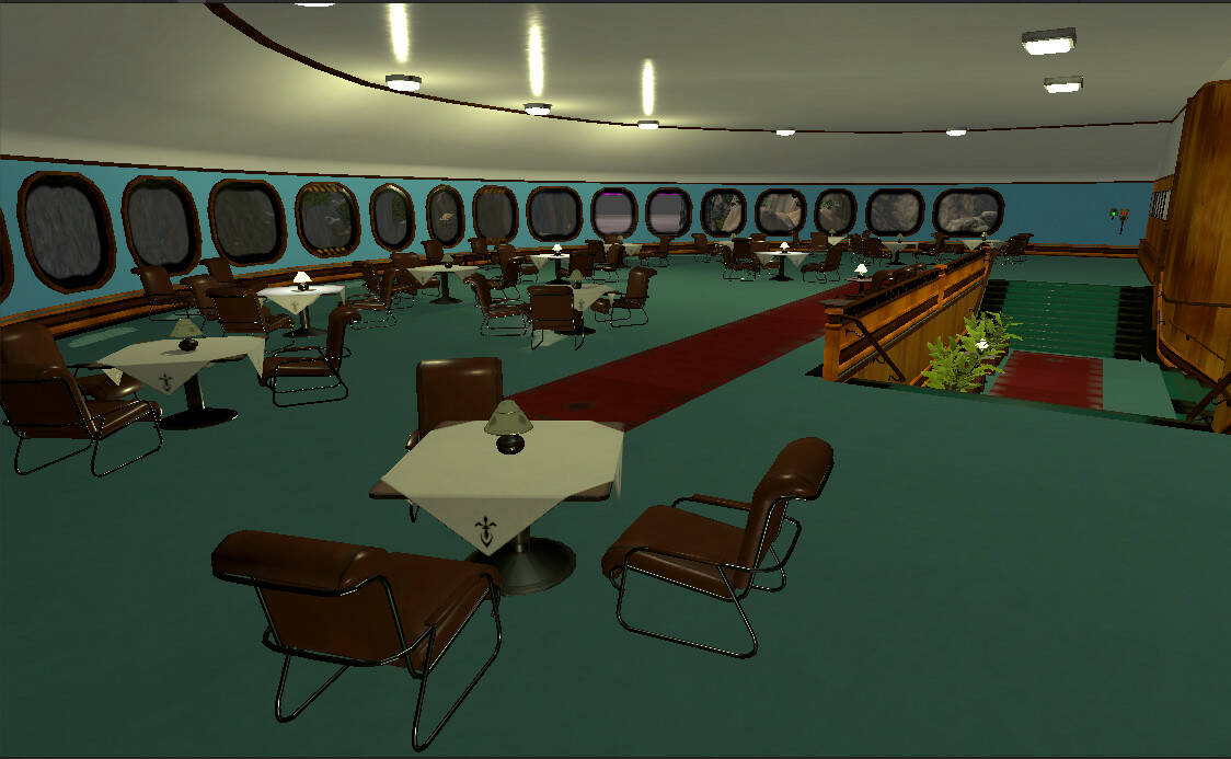 Скриншот 5 к игре VR Zeppelin Airship Trips: Flying hotel experiences in VR