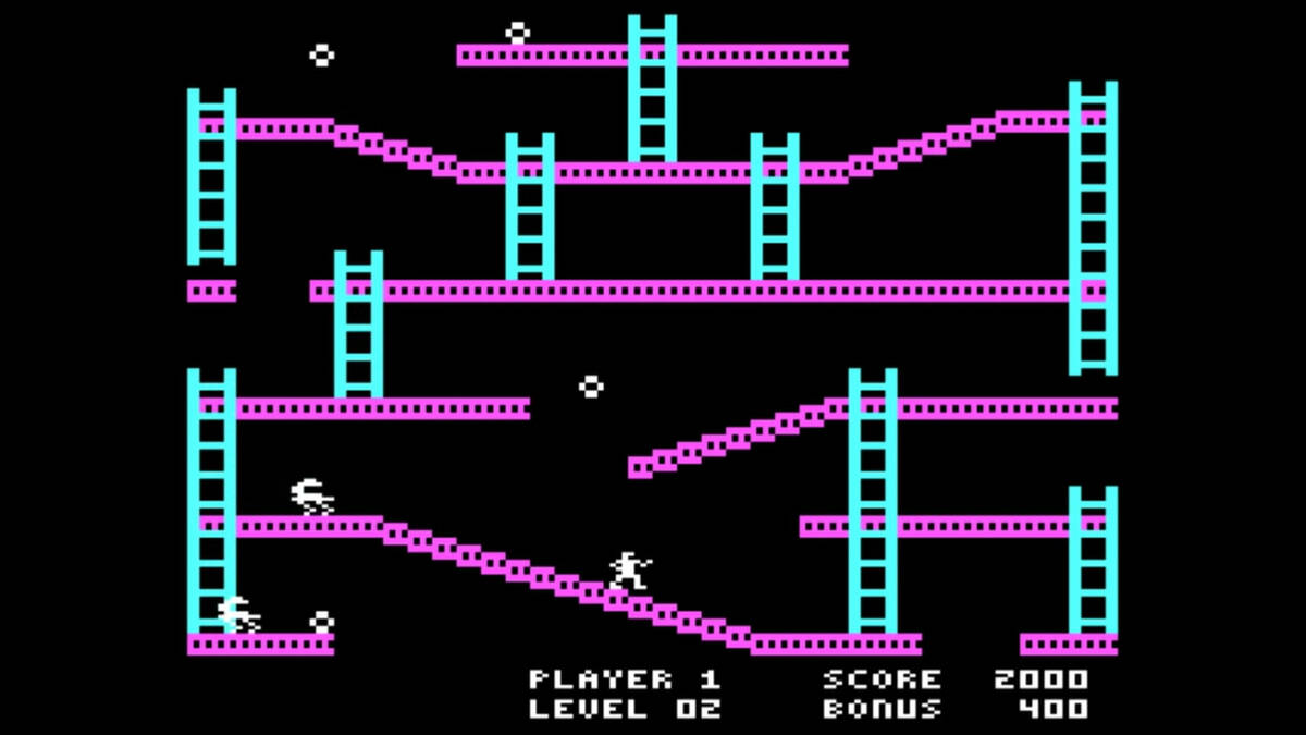 Скриншот 5 к игре Jumpman (C64/MSDOS)