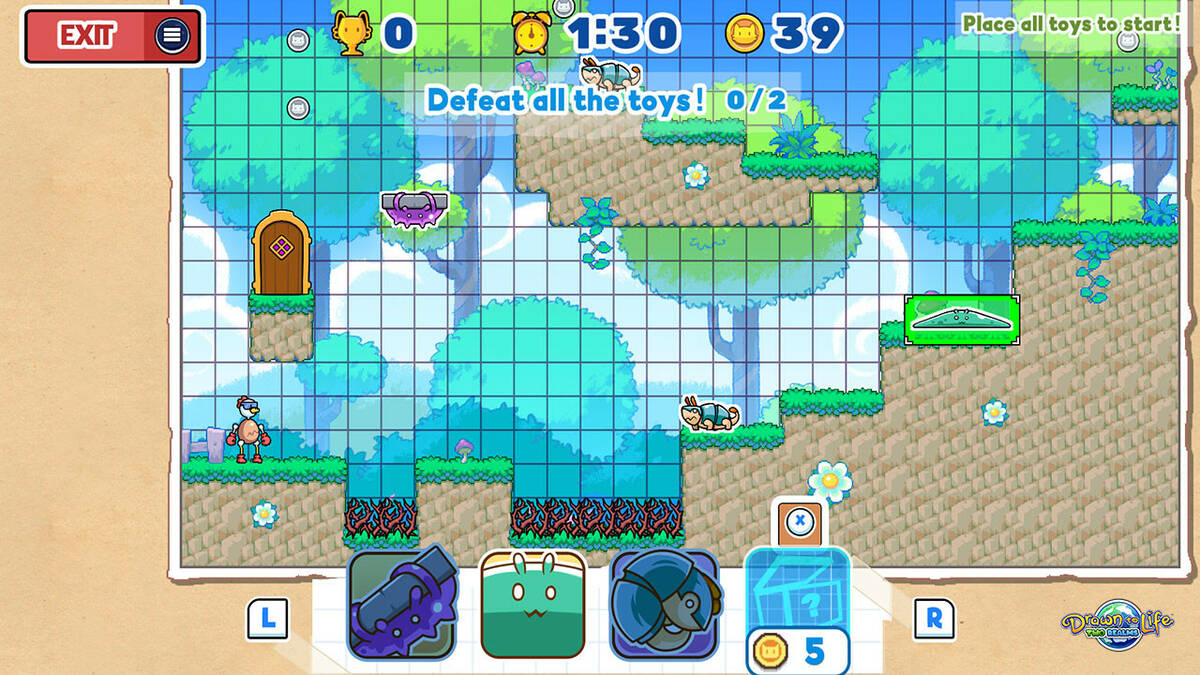 Скриншот 5 к игре Drawn to Life: Two Realms