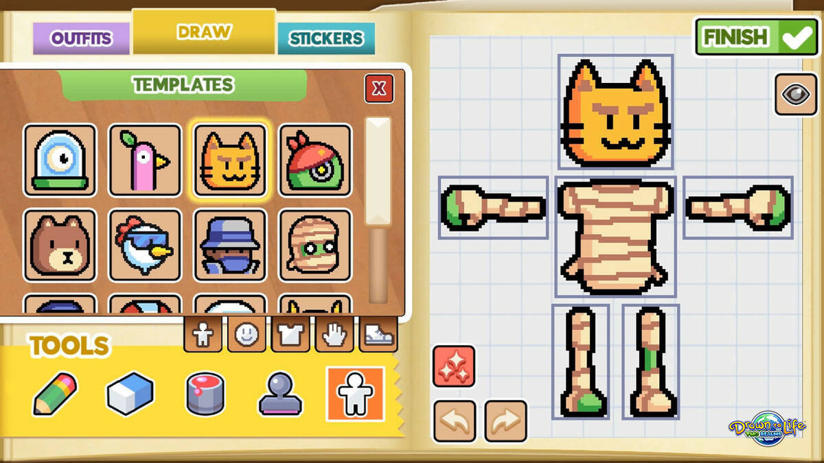 Скриншот 7 к игре Drawn to Life: Two Realms