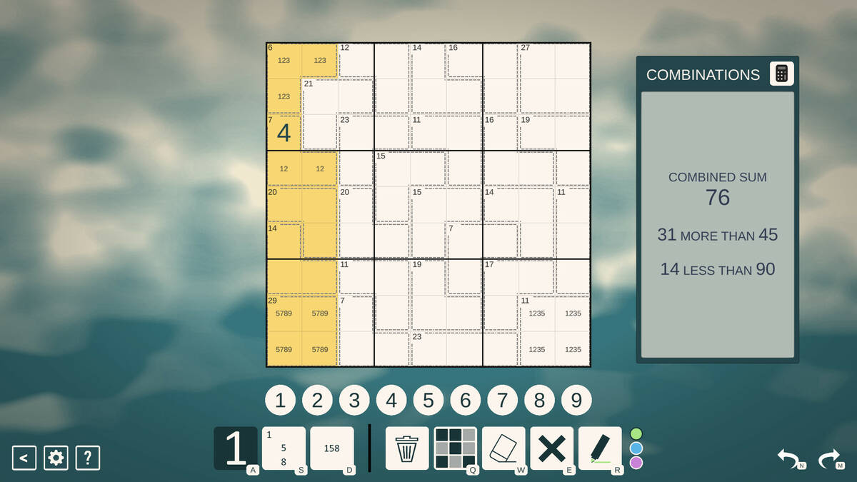 Скриншот 5 к игре Killer Sudoku
