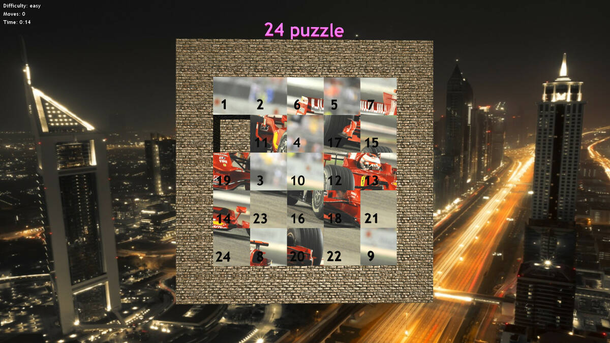 Скриншот 6 к игре 15 puzzle