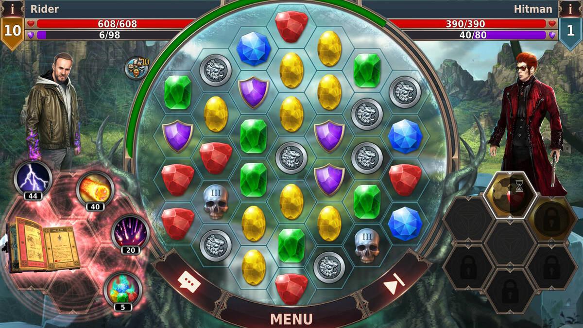 Скриншот 7 к игре Gunspell 2 – Match 3 Puzzle RPG