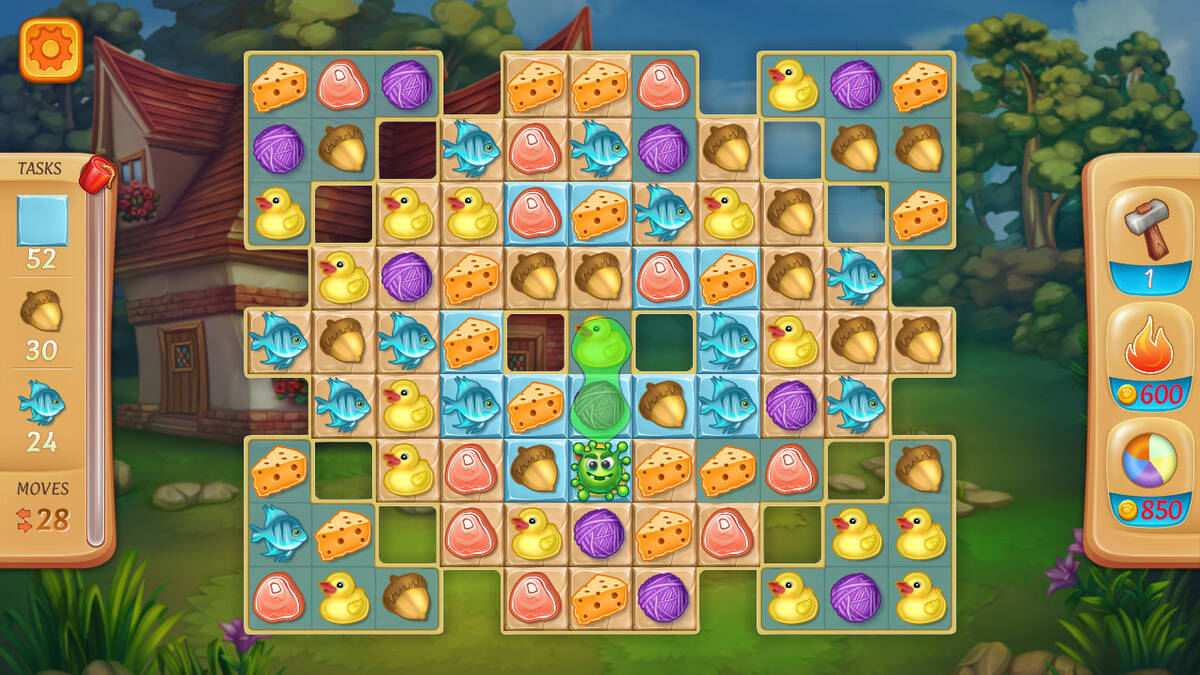 Скриншот 5 к игре World of Pets: Match 3 and Decorate