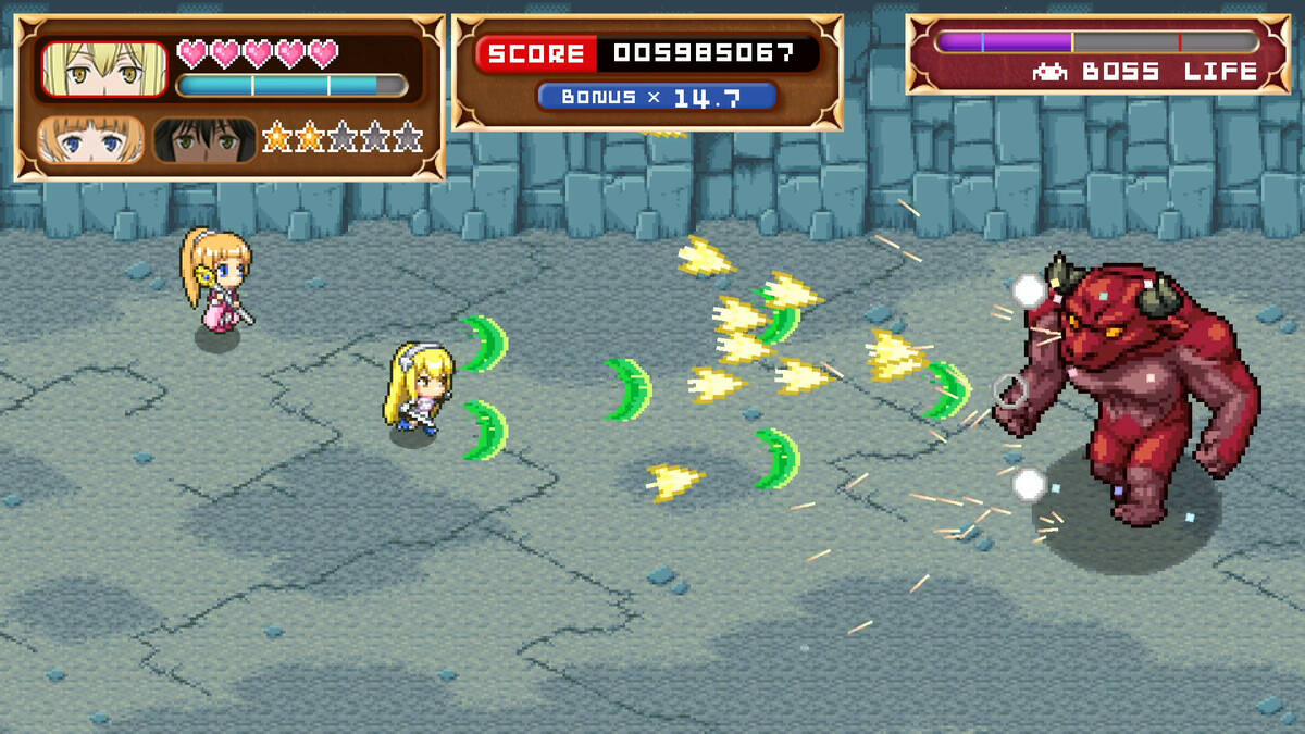 Скриншот 5 к игре Is It Wrong to Try to Shoot 'em Up Girls in a Dungeon?