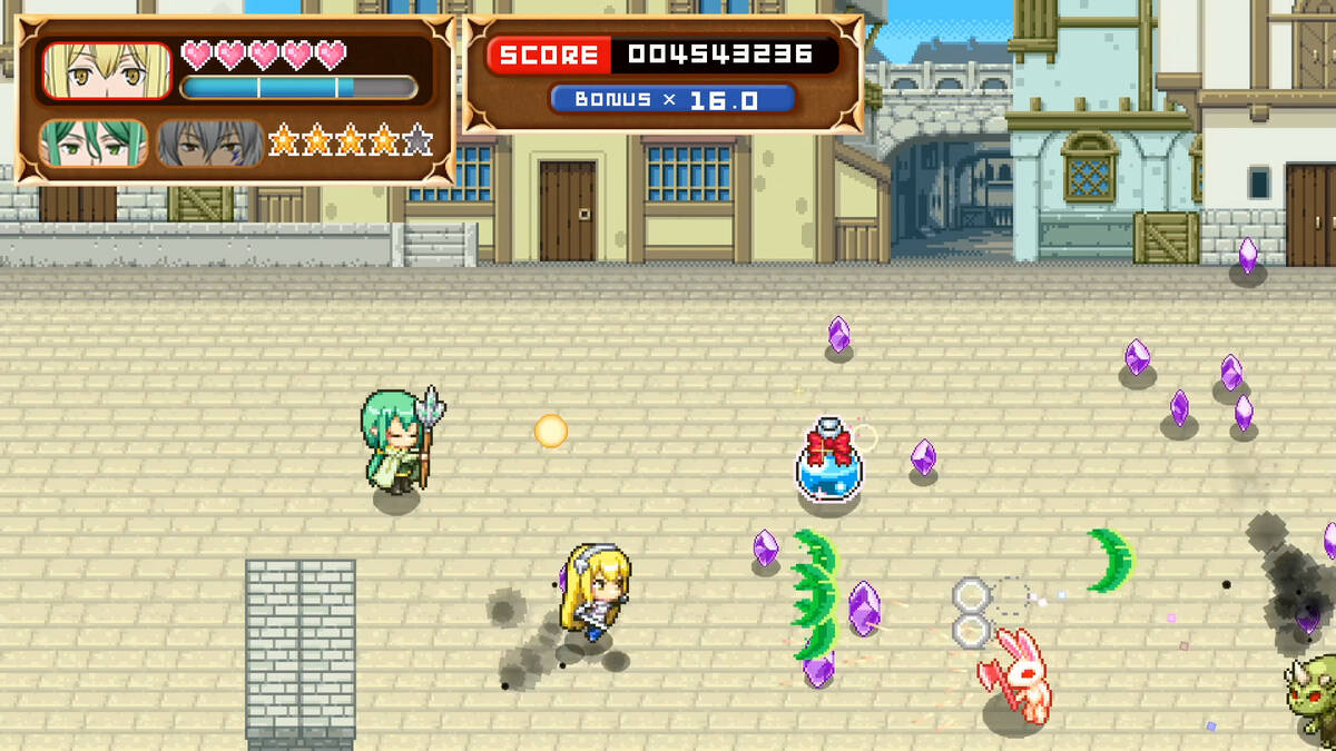 Скриншот 7 к игре Is It Wrong to Try to Shoot 'em Up Girls in a Dungeon?