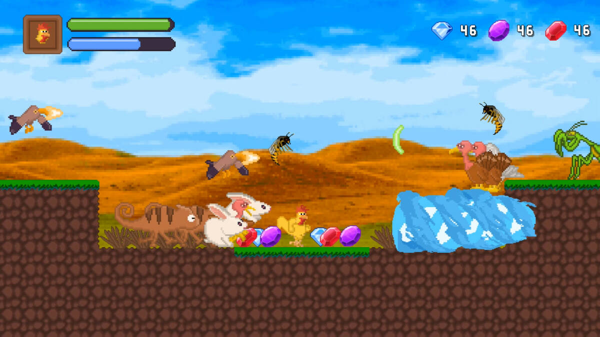 Скриншот 5 к игре Big Adventure Of Fighting Chicken
