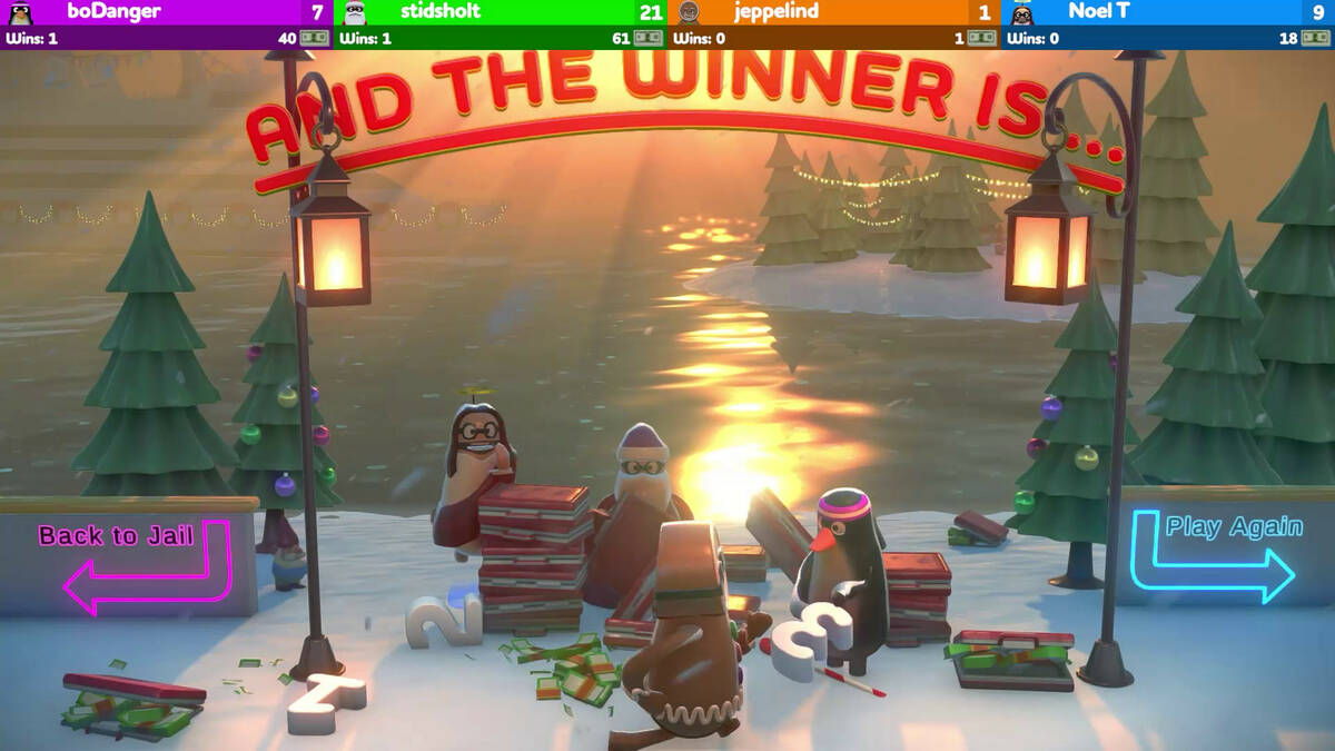 Скриншот 5 к игре Rubber Bandits: Christmas Prologue