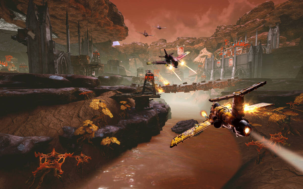 Скриншот 7 к игре Warhammer 40,000: Dakka Squadron - Flyboyz Edition