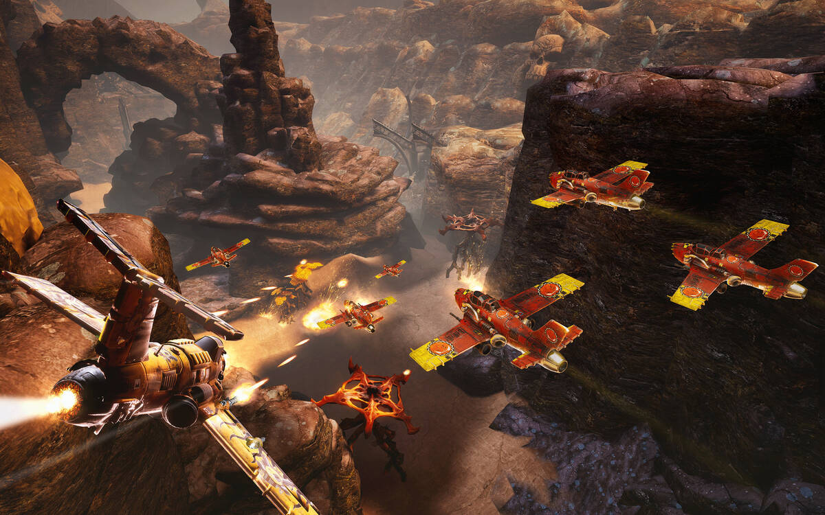 Скриншот 8 к игре Warhammer 40,000: Dakka Squadron - Flyboyz Edition