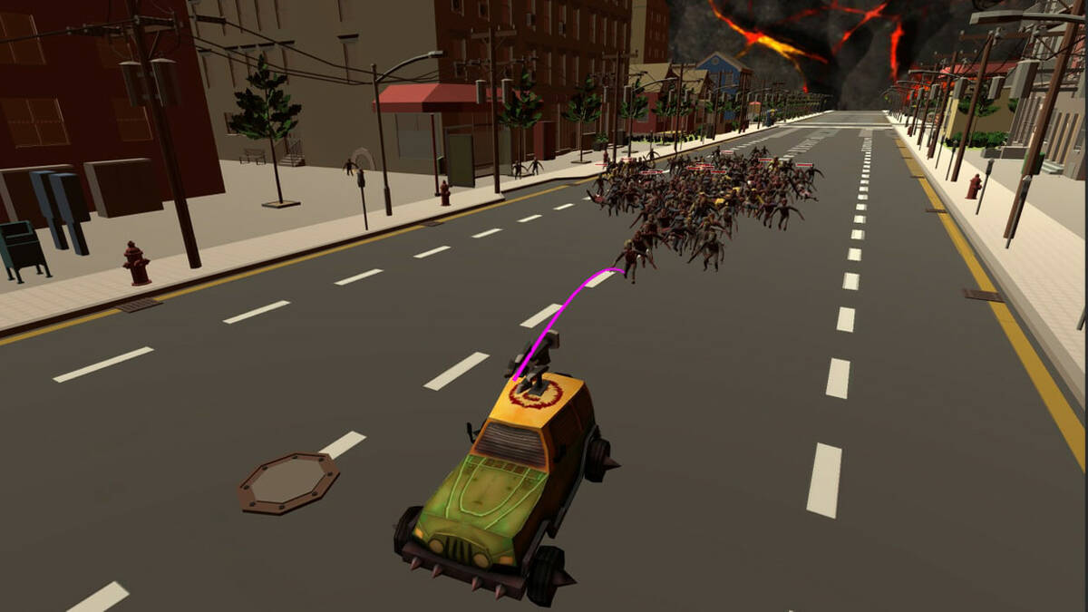 Скриншот 5 к игре Cars vs Zombies