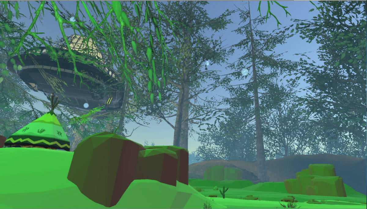 Скриншот 6 к игре VR Wonderland: mini civilizations in a forest