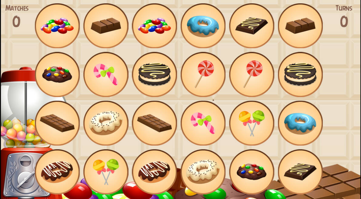 Скриншот 5 к игре Sweets Memory