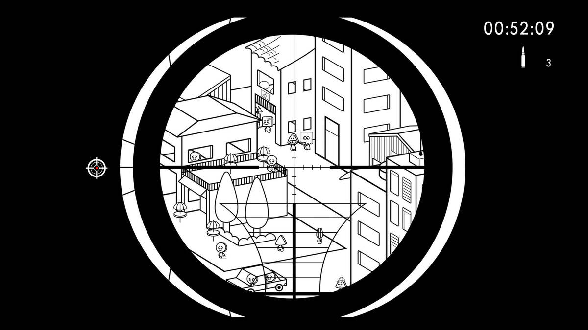 Скриншот 5 к игре Geometric Sniper - Blood in Paris